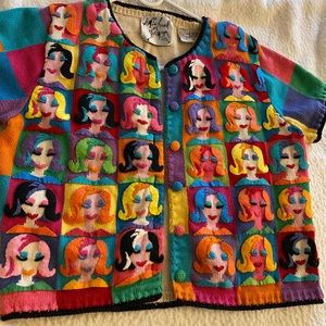 Vintage Michael Simon 1997 coat/jacket sweater